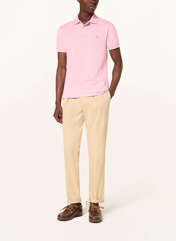 POLO RALPH LAUREN Piqué-Poloshirt Slim Fit ROSA