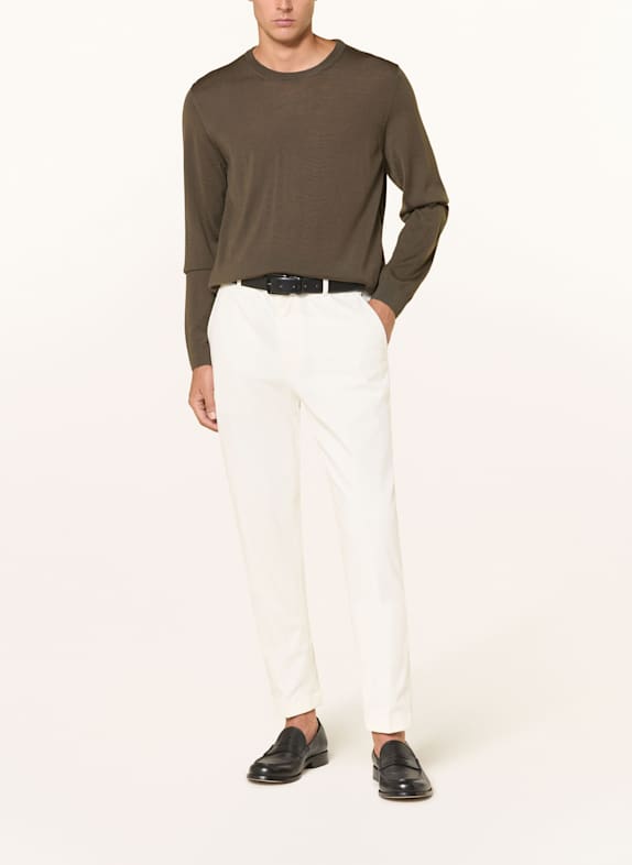 BOSS Pullover LENO KHAKI