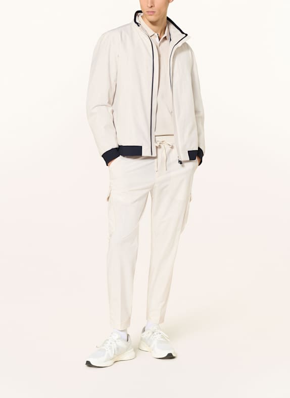 BOSS Pantaloni cargo în stil jogging URBANEX Tapered Fit ECRU