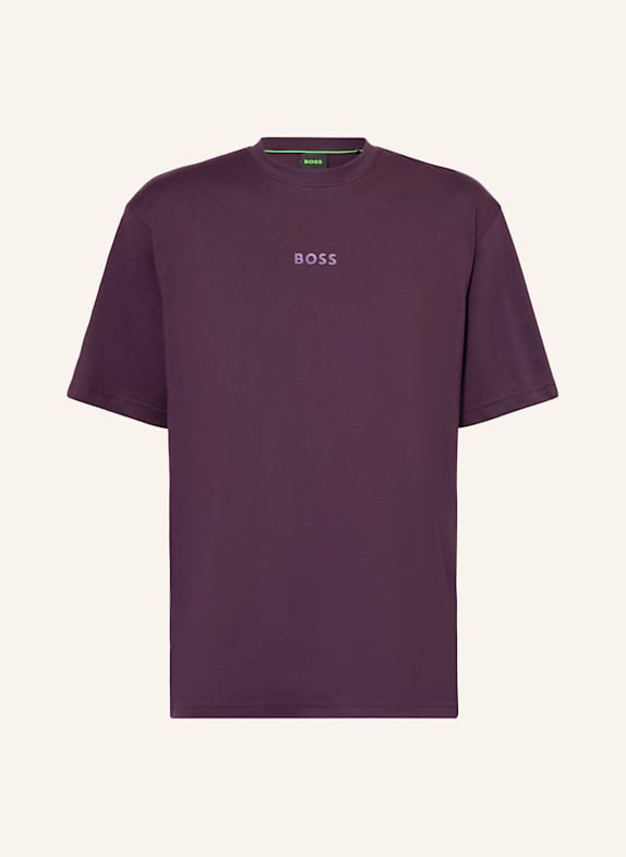 BOSS T-Shirt DUNKELLILA