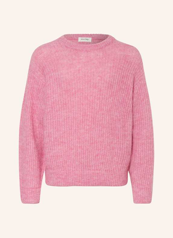 American Vintage Pullover mit Alpaka ROSA
