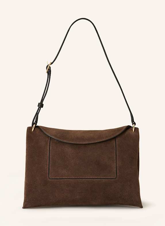 WANDLER Torba na ramię PENELOPE CIEMNOBRĄZOWY