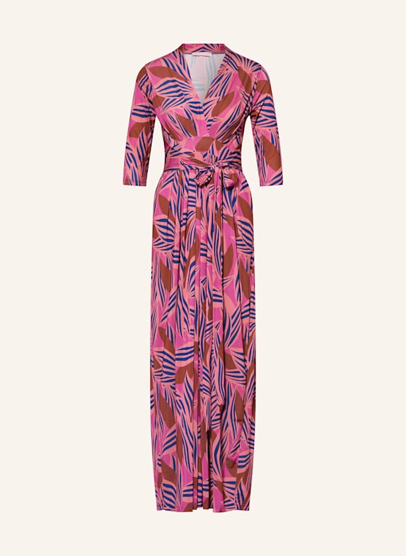 marivie Jerseykleid OH, BEAUTY! mit 3/4-Arm FUCHSIA/ PINK/ BLAU