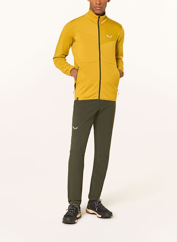 SALEWA Midlayer-jas PUEZ CAMMINO DONKERGEEL