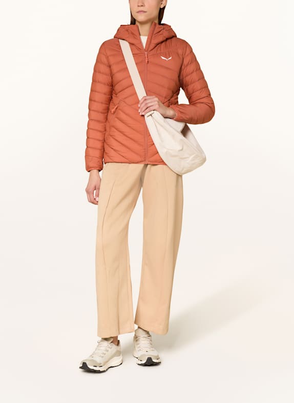 SALEWA Lightweight-Daunenjacke BRENTA RDS DUNKELORANGE