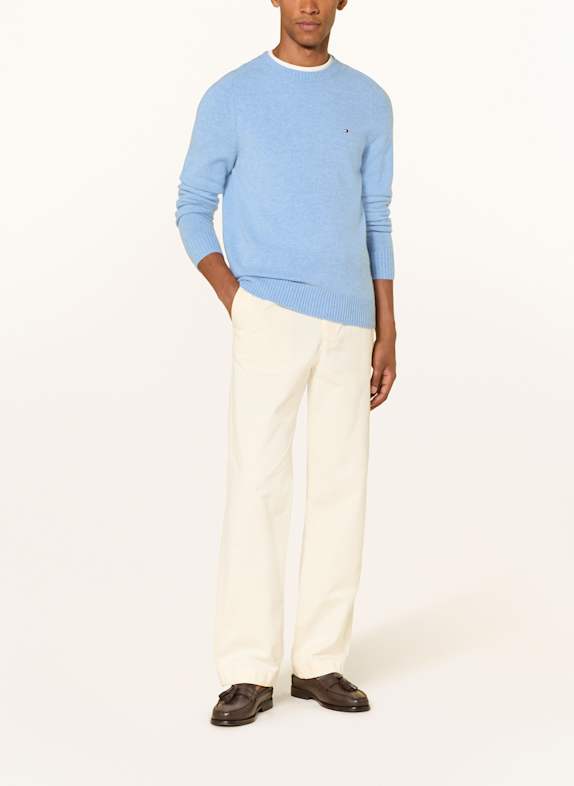 TOMMY HILFIGER Pullover HELLBLAU