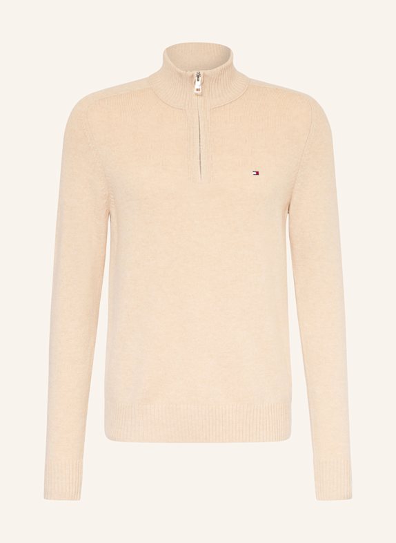 TOMMY HILFIGER Troyer HELLBRAUN