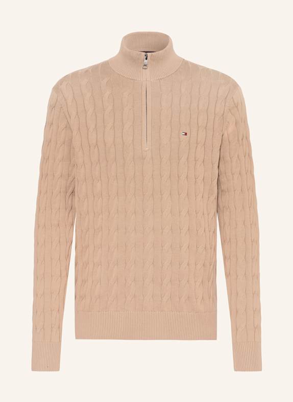 TOMMY HILFIGER Troyer CAMEL