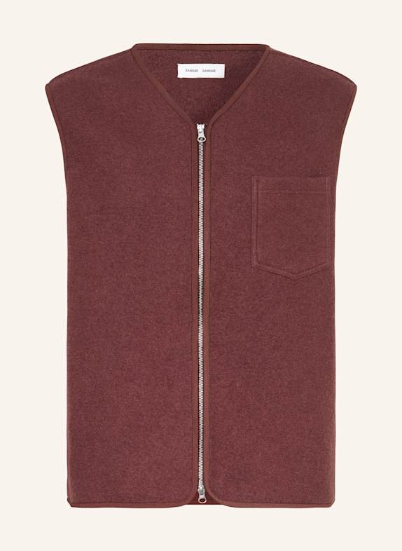SAMSØE  SAMSØE Weste SAHANNES BRAUN
