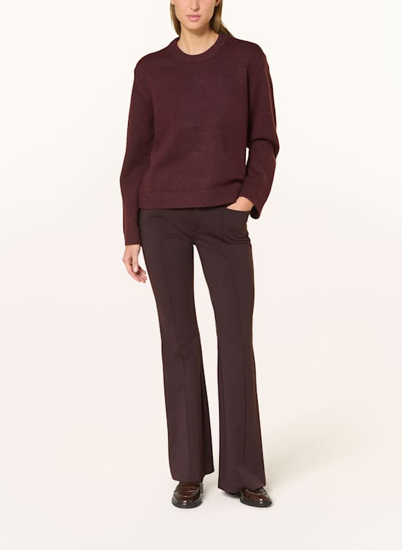 MAC Bootcut-broek DREAM DONKERPAARS