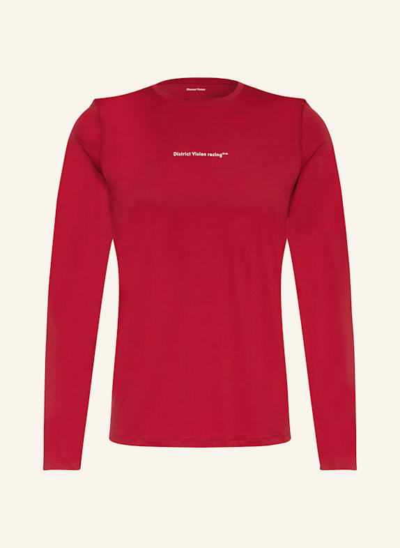 District Vision Laufshirt ROT