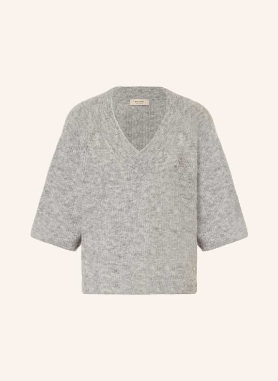 MOS MOSH Strickshirt MMTACI mit Alpaka GRAU
