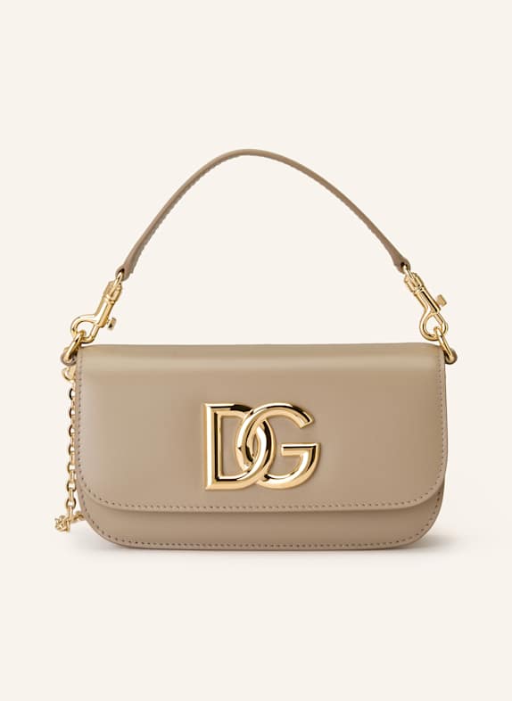 DOLCE & GABBANA Kabelka přes rameno 3.5 ČERNOŠEDÁ