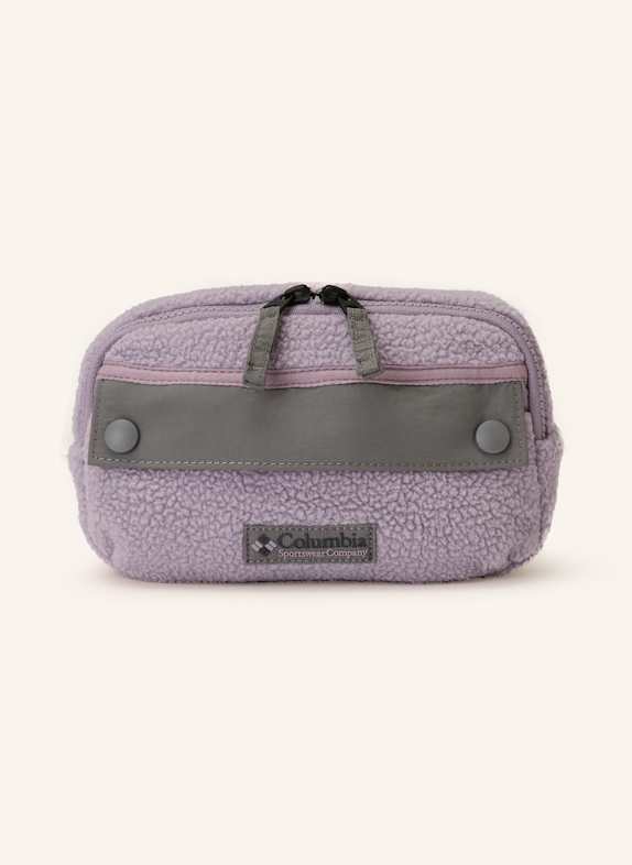 Columbia Waist bag with teddy LIGHT PURPLE/ GRAY