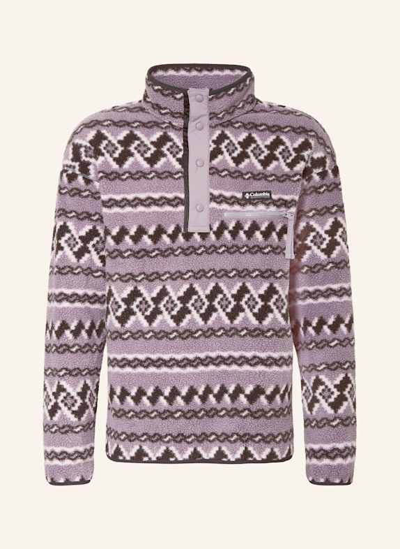 Columbia Fleece-Troyer HELVETIA™ II HELLLILA/ TAUPE/ HELLROSA
