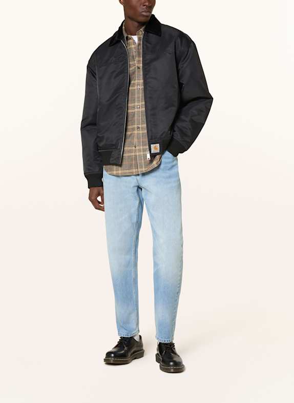 carhartt WIP Jeans NEWEL Relaxed Tapered Fit 01WI LIGHT USED WASHED