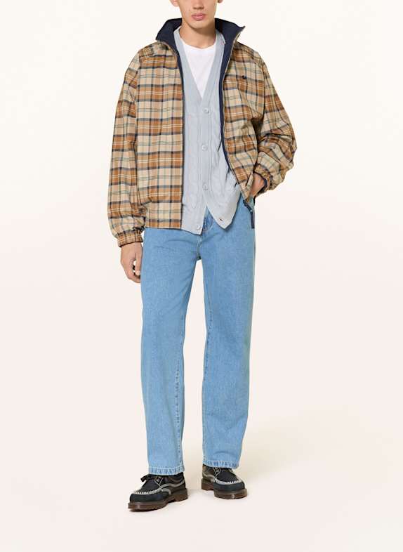 carhartt WIP Jeans LANDON Loose Tapered Fit 0160 Blue, heavy stone wash