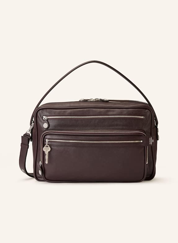 Acne Studios Schultertasche CAMERO DUNKELBRAUN