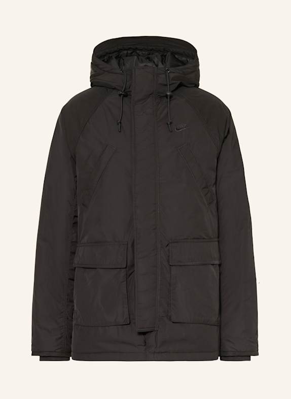 Nike Parka CLUB THERMA-FIT SCHWARZ