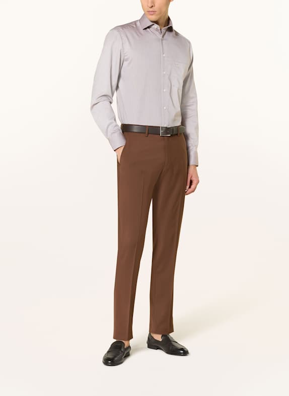 OLYMP Hemd Luxor modern fit 27 NOUGAT