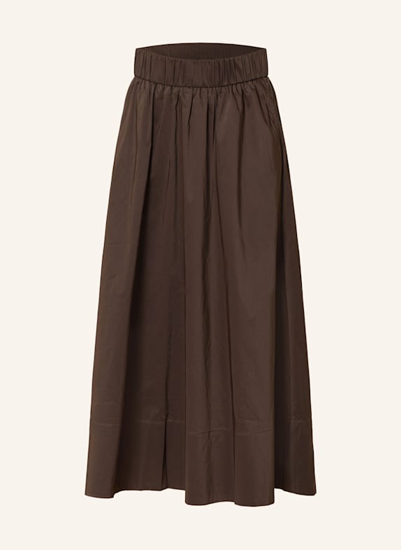 NEO NOIR Jupe YARA MARRON FONCÉ