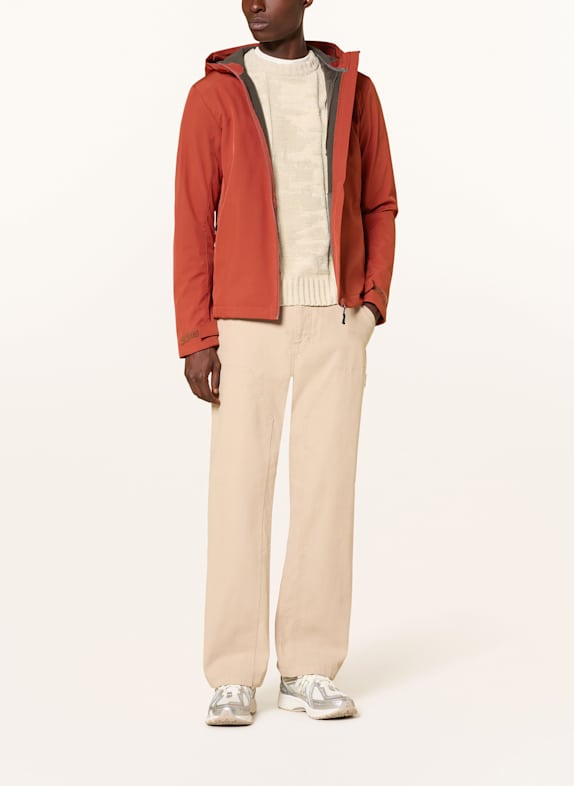 me°ru' Softshell-jas TOULOUSE ROOD