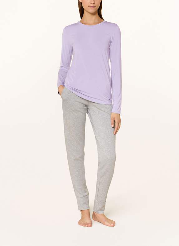 SCHIESSER Slaapshirt MIX+RELAX LICHTPAARS