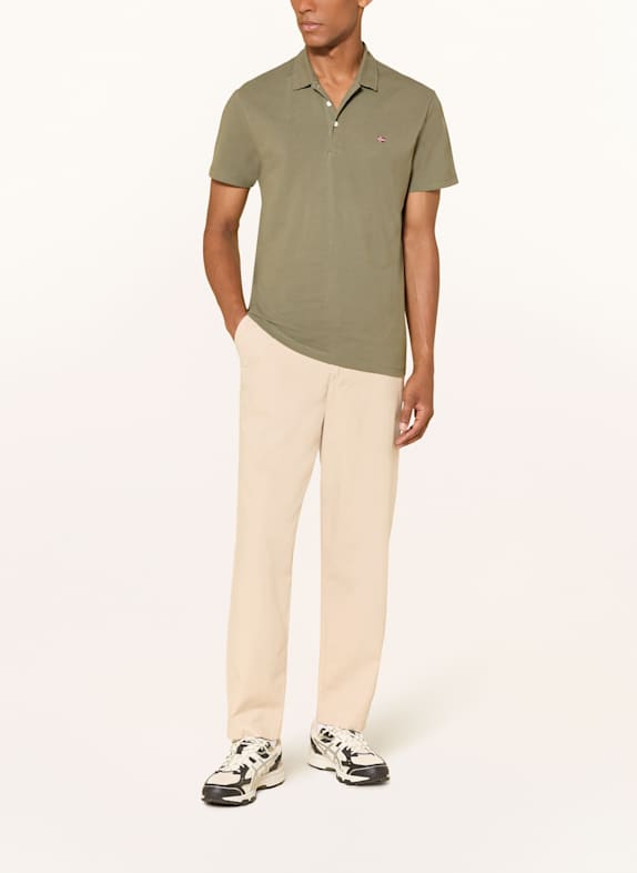 NAPAPIJRI Piqué poloshirt EALIS OLIJF