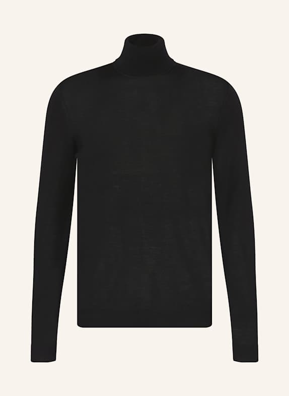 ROY ROBSON Rollkragenpullover SCHWARZ