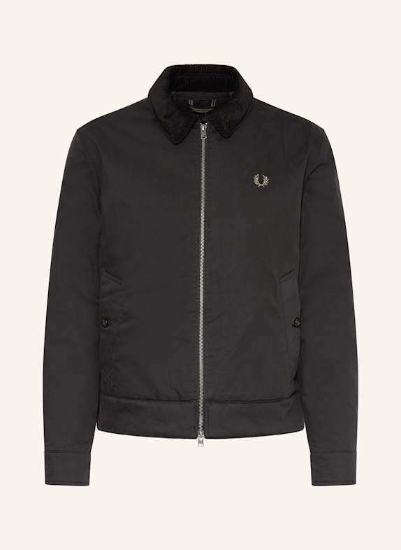 FRED PERRY Jacke SCHWARZ