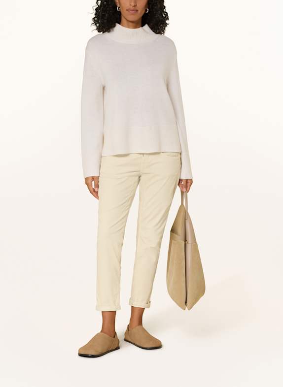 Herrlicher Pantalon en velours côtelé 7/8 SHYRA ÉCRU