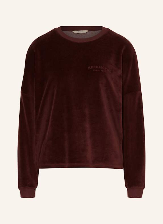 Herrlicher Sweatshirt SMILA DARK RED