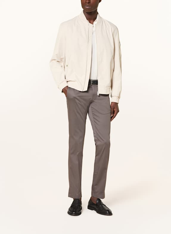 HILTL Chino Slim Fit GRI ÎNCHIS