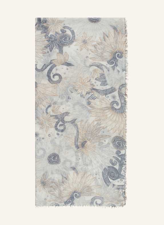HEMISPHERE Schal INKE MINT/ BEIGE/ GRAU
