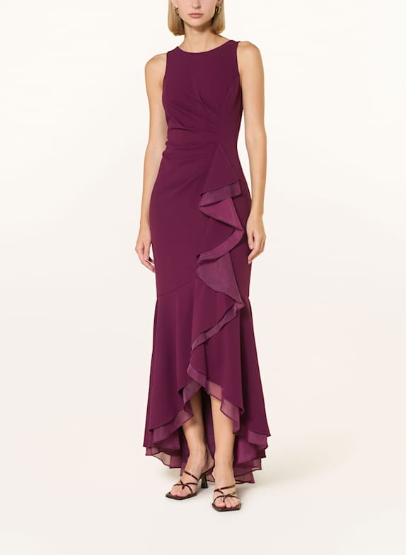 ADRIANNA PAPELL robe de soirée FUCHSIA