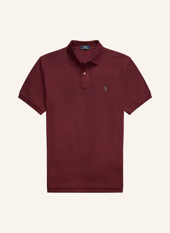 POLO RALPH LAUREN Big & Tall Piqué-Poloshirt DUNKELROT
