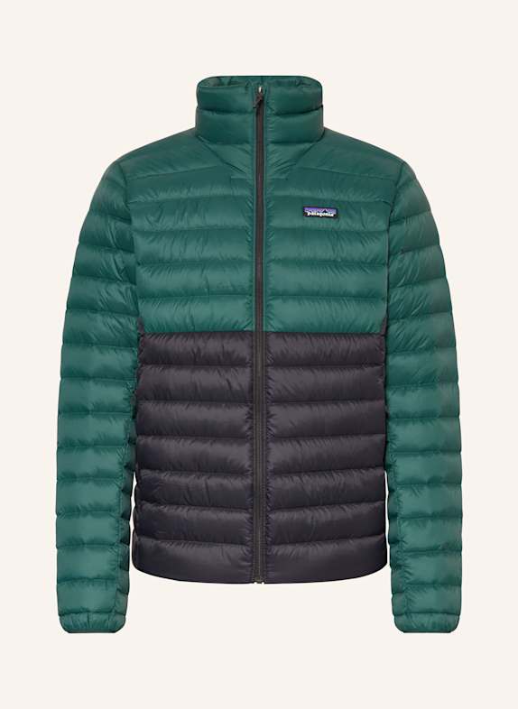 patagonia Lightweight-Daunenjacke DOWN SWEATER GRÜN / SCHWARZ