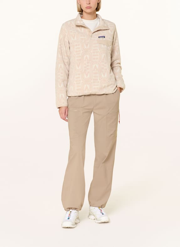 patagonia Fleece-Troyer SNAP BEIGE / CREME