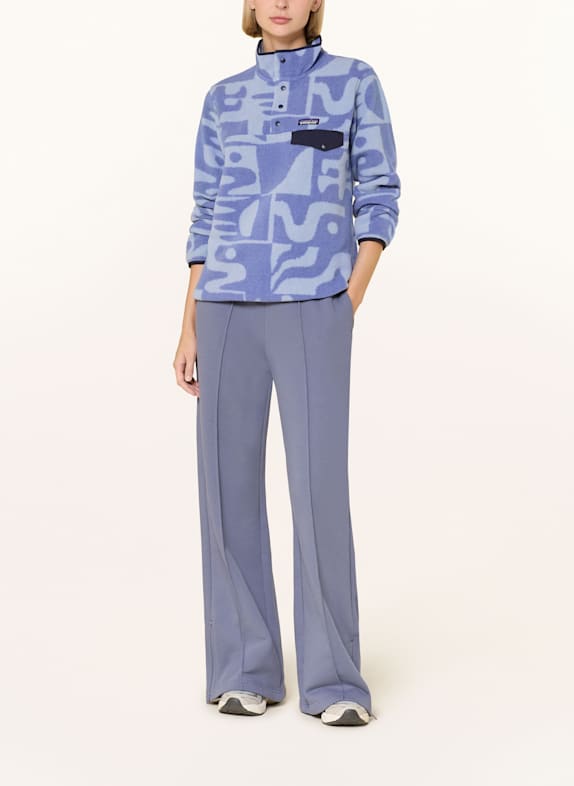 patagonia Fleece-Troyer SNAP HELLBLAU / BLAU