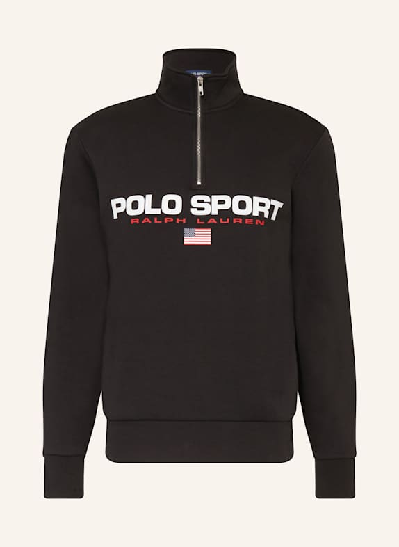 POLO SPORT Sweat-Troyer SCHWARZ/ WEISS/ ROT