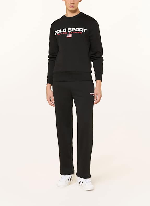POLO SPORT RALPH LAUREN Sweatshirt ZWART / WIT