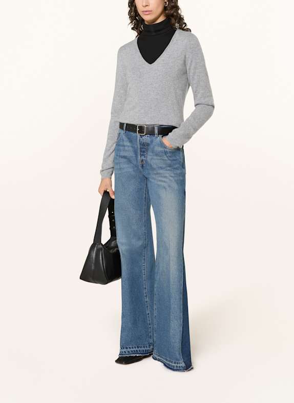 FTC CASHMERE Kasjmier trui GRIJS