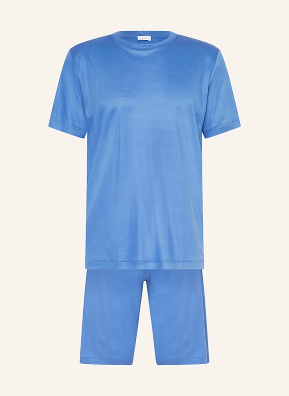 zimmerli Shorty pajamas SUSTAINABLE LUXURY BLUE