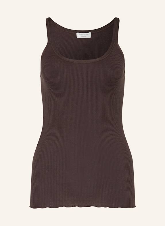rosemunde Seidentop BELLE DUNKELBRAUN