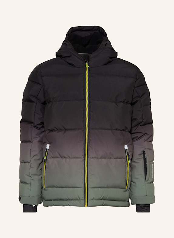 killtec Kurtka pikowana KSW 382 CZARNY/ OLIWKOWY