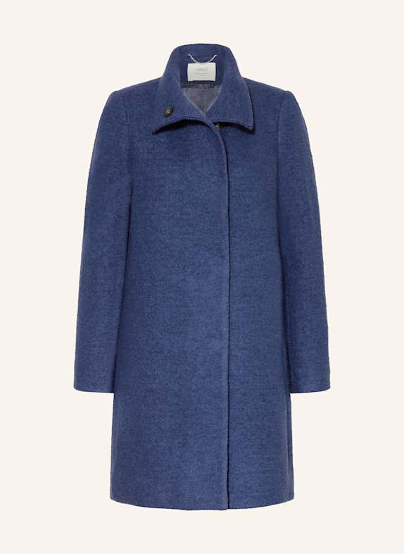 LANIUS Bouclé-Mantel BLAU