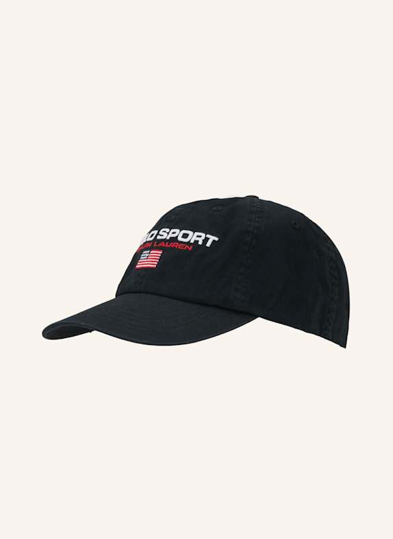 POLO SPORT Cap SCHWARZ