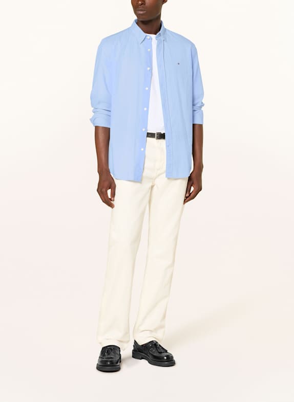 TOMMY HILFIGER Hemd Regular Fit HELLBLAU