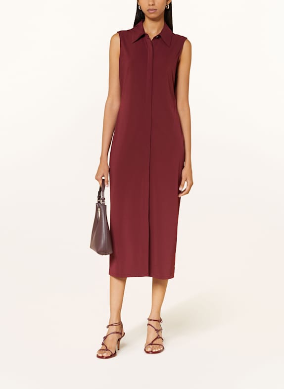 Calvin Klein Etuikleid DUNKELROT