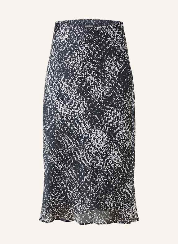 Calvin Klein Satinrock BLAU/ WEISS